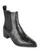 Women's low ankle boots with studs