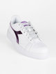Women's low sneakers in eco-leather