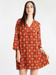 Women's maxi blouse with prints