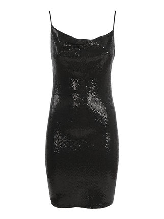 Women's mini dress with sequins