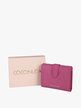 Women's mini leather wallet