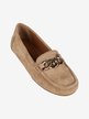 Women's moccasins with buckle