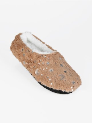 Women's non-slip slippers with stars