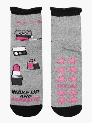 Women's non-slip socks with prints