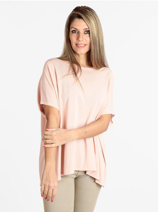 Women's oversized short sleeve shirt