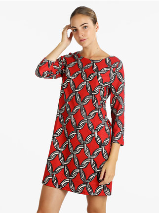 Women's print dress