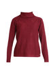 Women's pullover with wide neck