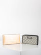 Women's rectangular patterned wallet