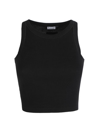 Women's ribbed cropped tank top