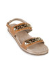 Women's sandals with chains