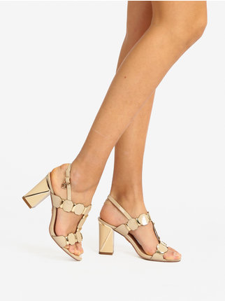 Women's sandals with heels