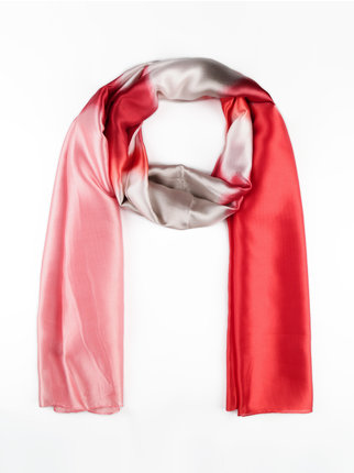 Women's scarf in silk blend