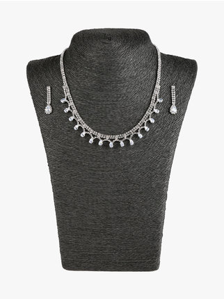 Women's set with necklace and earrings