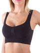 Women's shaping push up top bra