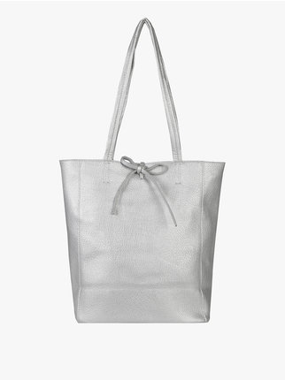 Women's shopper bag with double handles