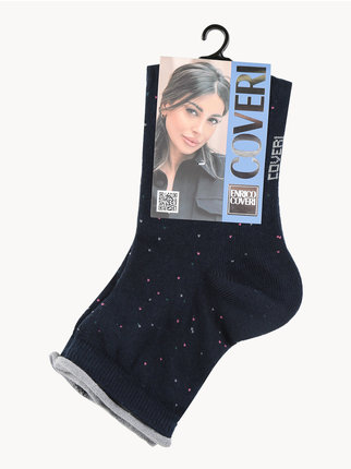 Women's short cotton socks
