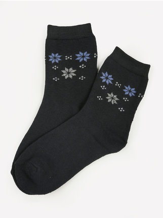 Women's short fleece socks