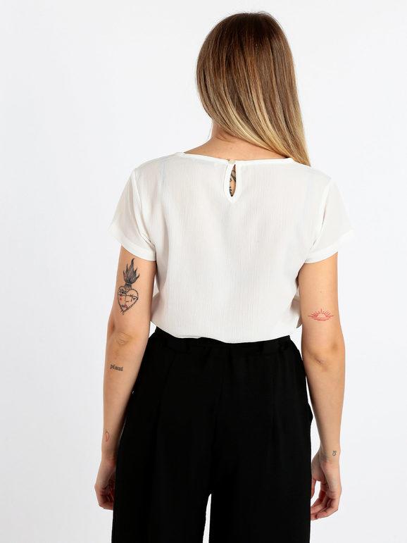 Women's short sleeve blouse