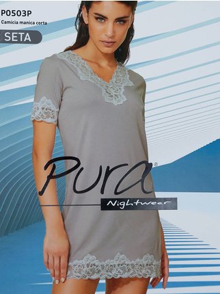 Women's short sleeve nightdress