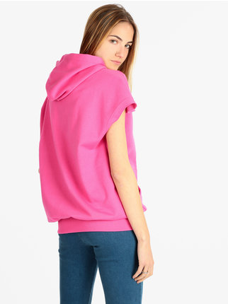 Women's short sleeve sweatshirt