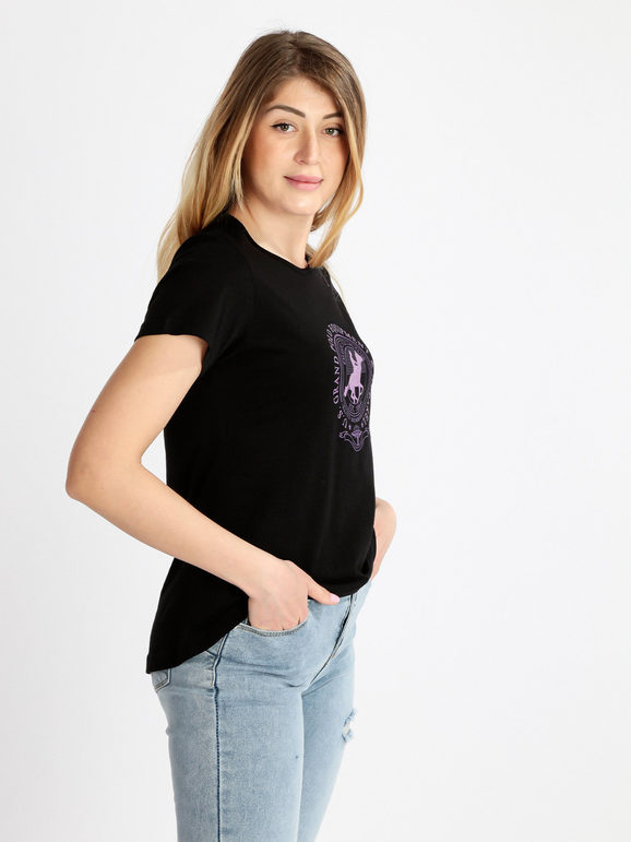 Women's short sleeve T-shirt with print