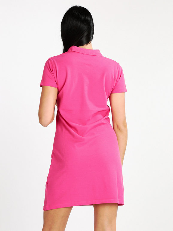 Women's short-sleeved cotton dress