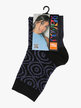 Women's short socks in warm cotton with prints