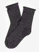 Women's short socks with lurex