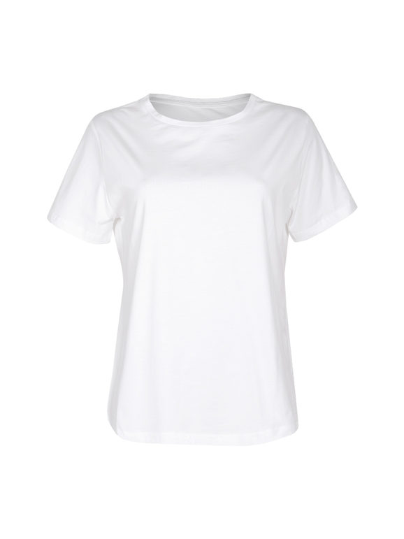 Women's single color cotton t-shirt