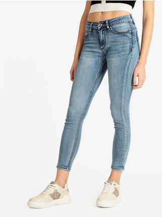 Women's skinny model jeans