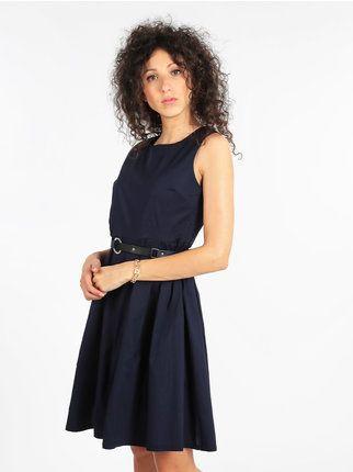 Women's sleeveless cotton dress