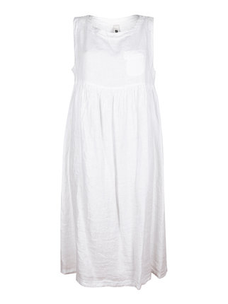 Women's sleeveless linen dress