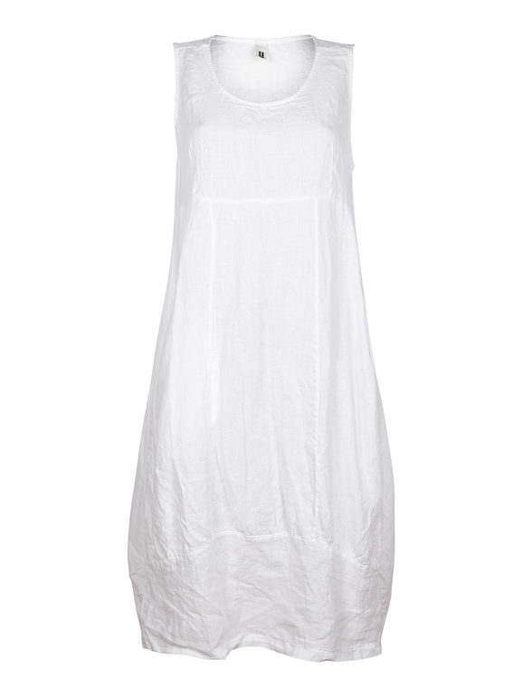 Women's sleeveless linen dress