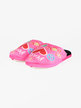 Women's slippers in printed fabric