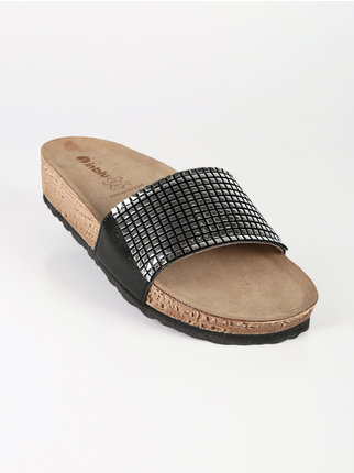 Women's slippers with studs