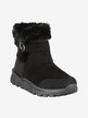 Women's snow boots with eco-fur
