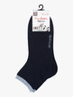 Women's socks with lurex edge