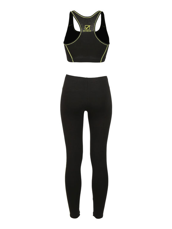 Women's sports outfit top + leggings