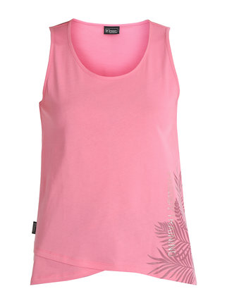 Women's sports tank top with print