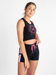 Women's sports top with print