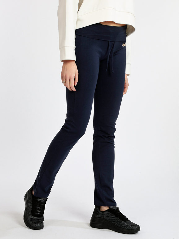 Women's sports trousers with military writing