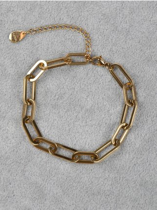 Women's steel chain bracelet