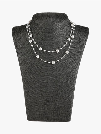 Women's steel necklace