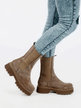 Women's suede chelsea boots