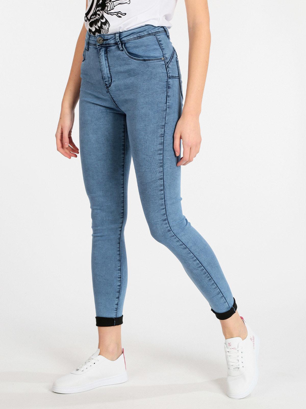 Regular Denim Women's super push-up skinny jeans: for sale at on Mecshopping.it