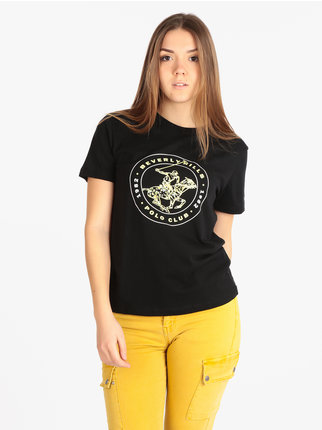 Women's T-shirt with logo print