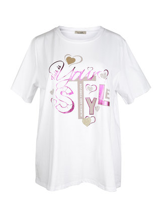 Women's T-shirt with plus size print