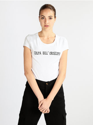 Women's T-shirt with writing