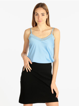 Women's top with lace