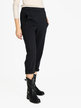 Women's trousers with low crotch